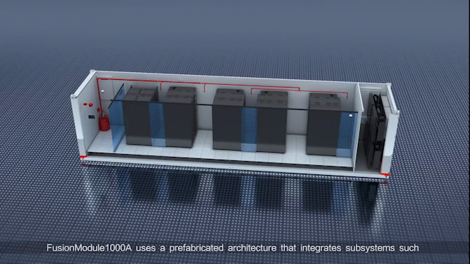Prefabricated modular DC: FusionModule1000A/B