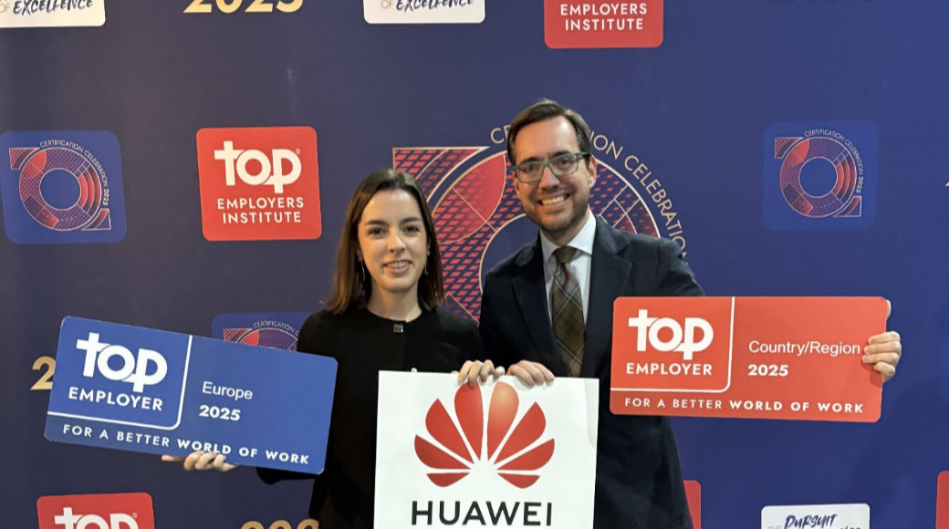 Huawei reafirma su liderazgo en gestión del talento con la certificación Top Employer