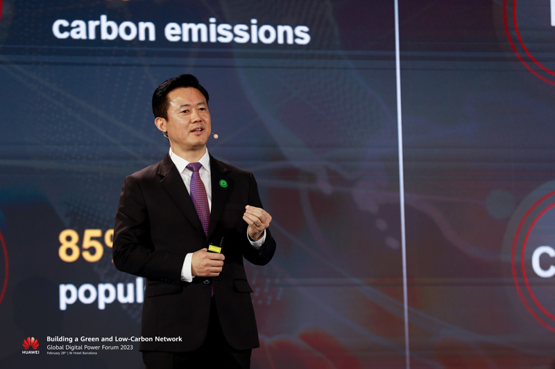 Charles Yang, Präsident der Global Marketing and Sales Services von Huawei Digital Power