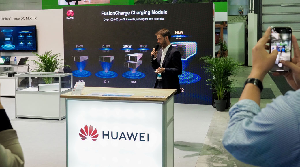 Huawei Launches the Next-Generation FusionCharge 40 kW DC Charging Module at EVS35