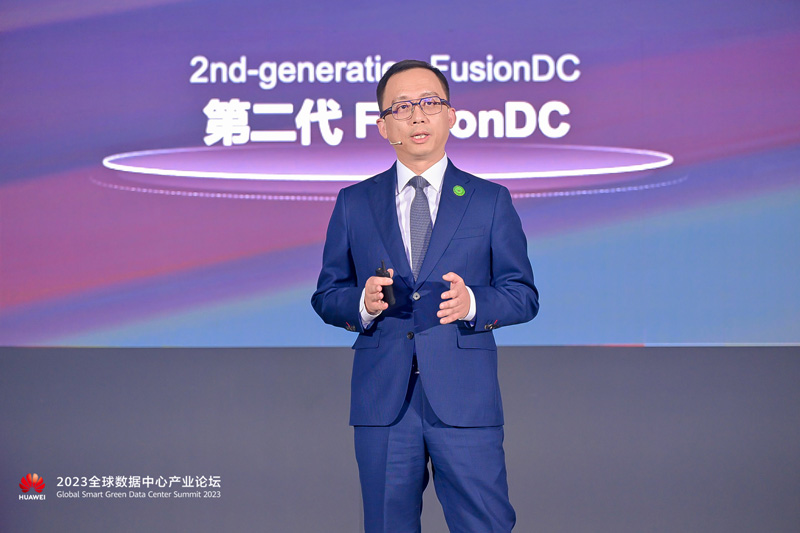 Shui Yu, General Manager of Huawei Data Center Facility and Critical Power Consulting and Ecosystem Solution Dept