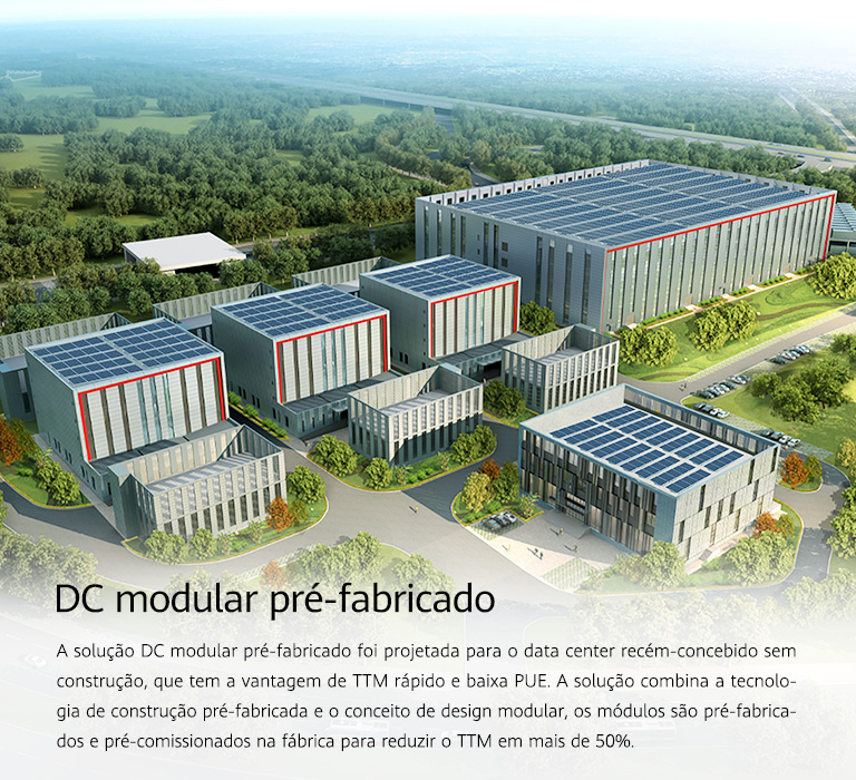 DC modular pré-fabricado