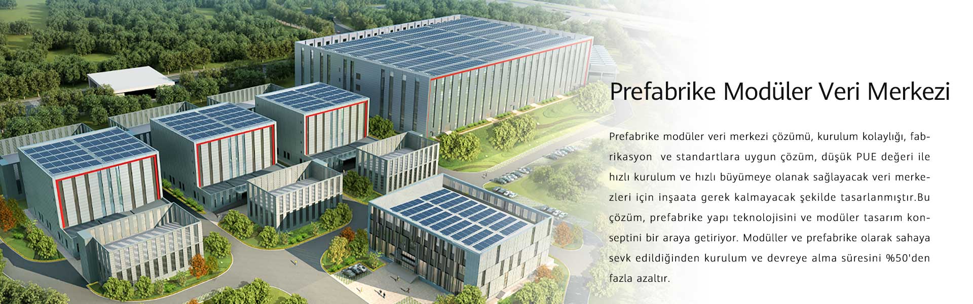 Prefabrike Modüler Veri Merkezi