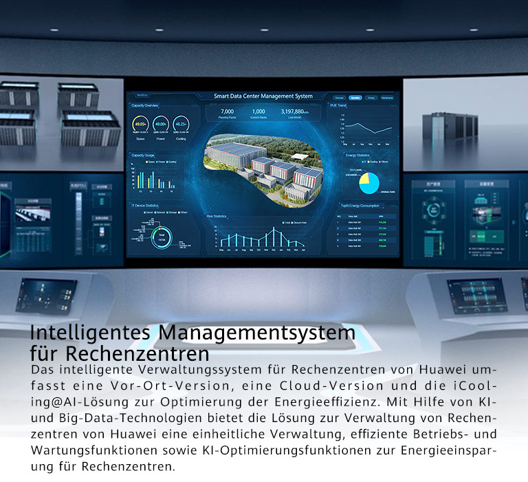 Intelligentes Managementsystem für Rechenzentren