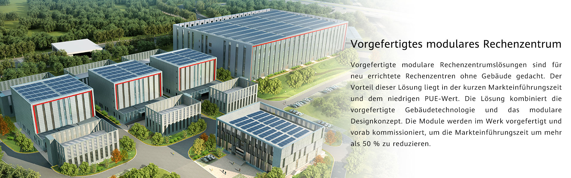 Vorgefertigtes modulares Rechenzentrum