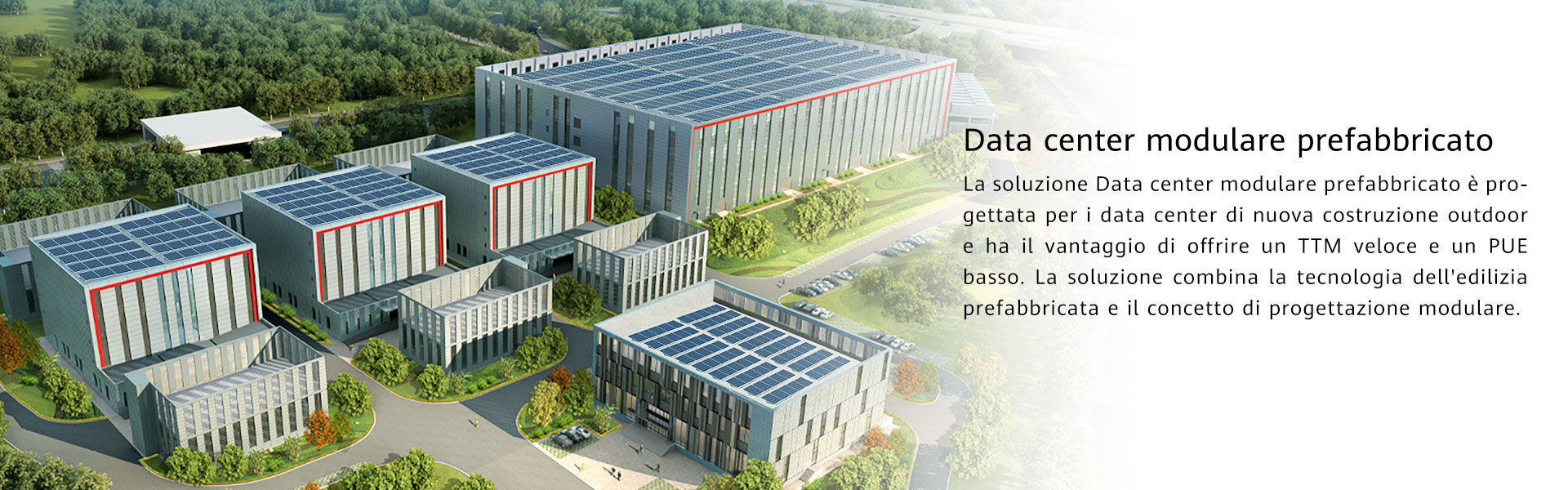 Data center modulare prefabbricato