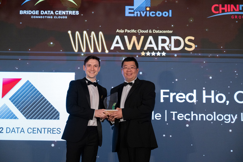 K2 Datacentres首席技术官Dr. Fred Ho获颁“技术领导者”
