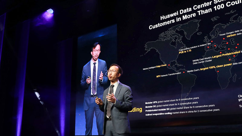 Li Huiyong, General Manager of Huawei Data Center Facility Marketing Dept