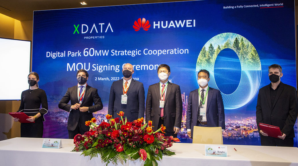 Huawei y XData firman un acuerdo para potenciar el sector de los centros de datos
