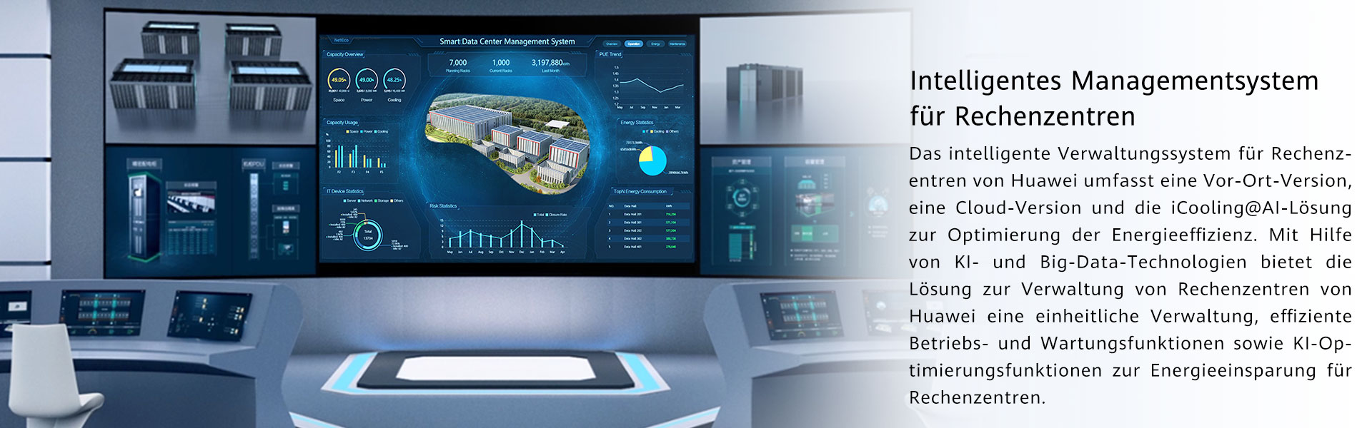 Intelligentes Managementsystem für Rechenzentren