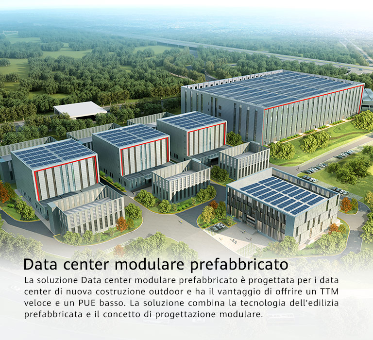 Data center modulare prefabbricato