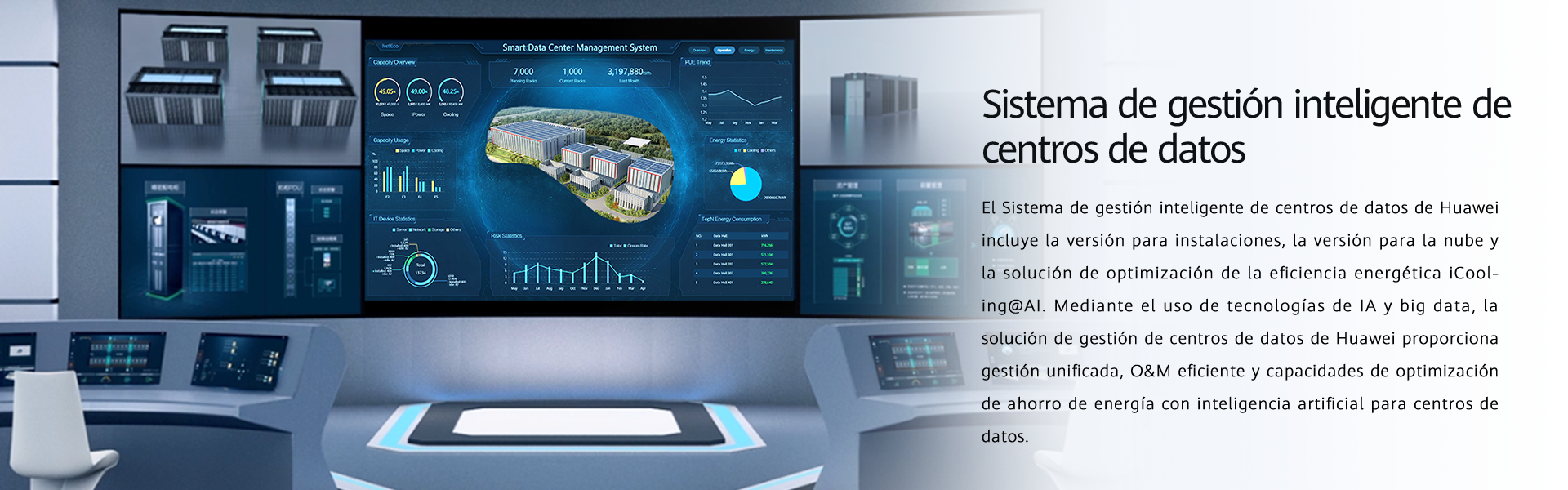 Sistema de gestión inteligente de centros de datos                             