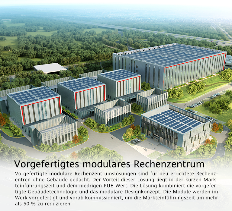 Vorgefertigtes modulares Rechenzentrum