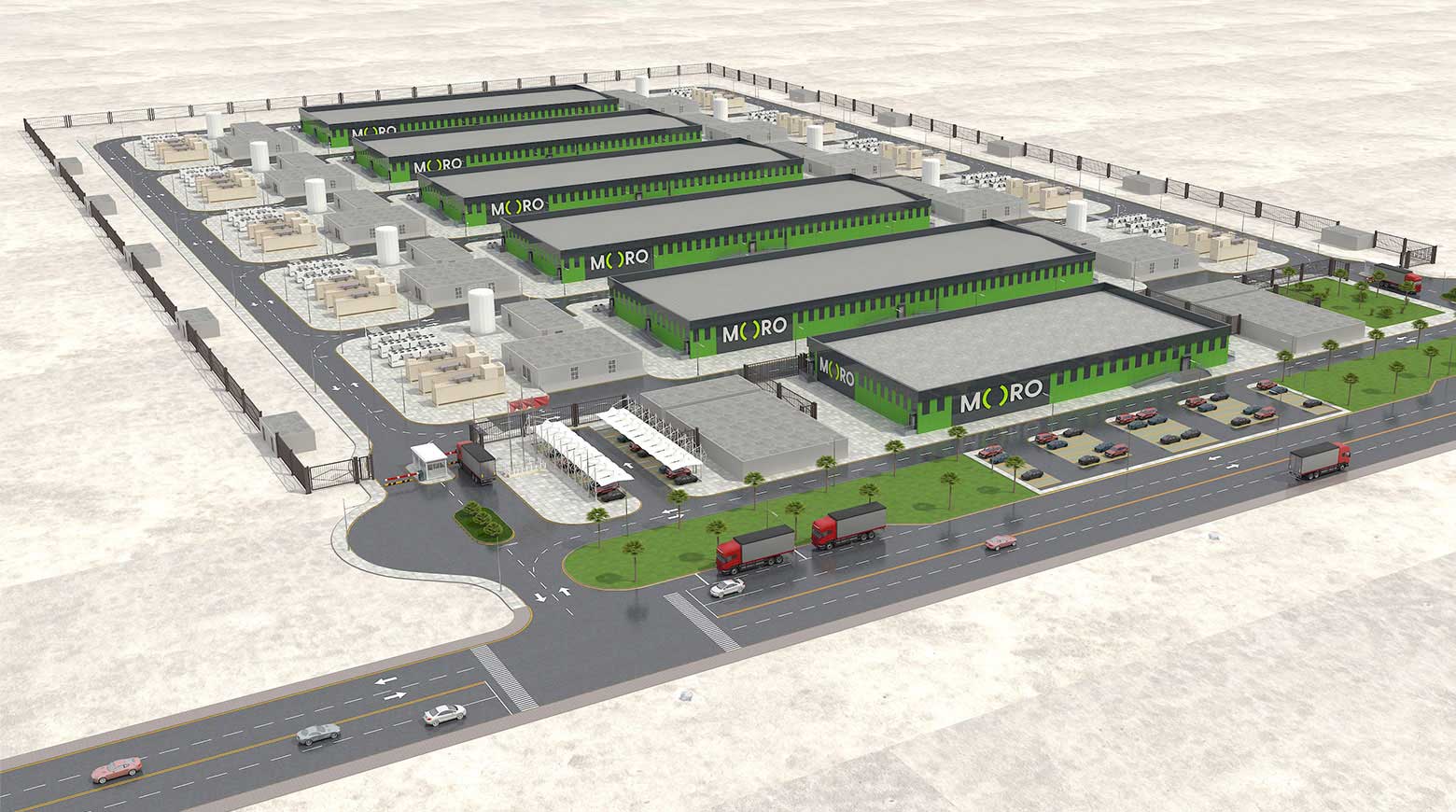 Moro Builds the MEA Largest Tier III Sustainable Data Center Empowered by Huawei ModularDC with SmartLi UPS Solution