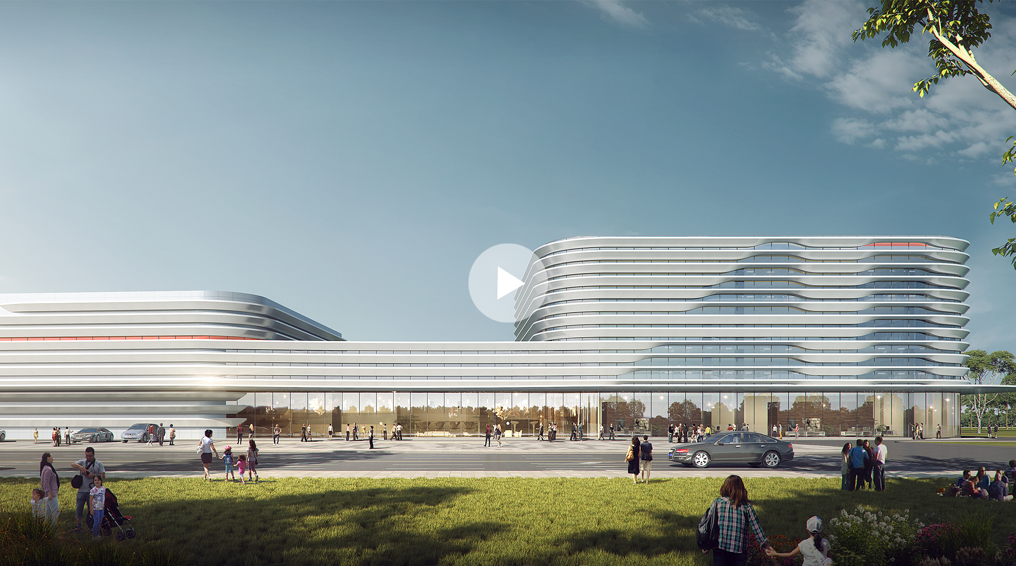Pursuing green data center in harmony with the nature at Chengdu