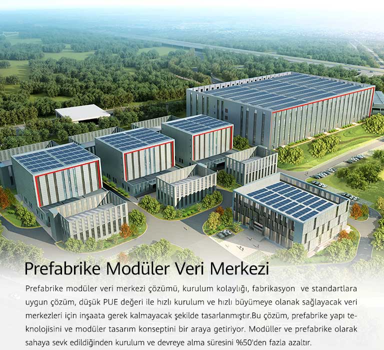 Prefabrike Modüler Veri Merkezi