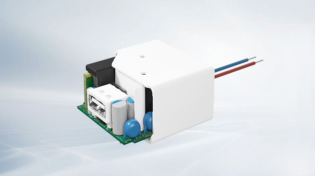 40W USB-A 有線式急速充電モジュール（ケース付き）