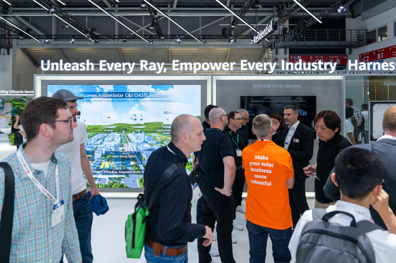 Huawei FusionSolar Presents at Intersolar Europe 2024