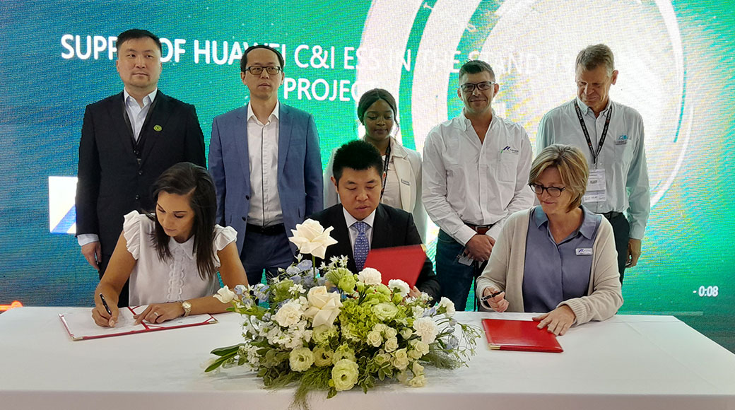 Huawei launches new industrial and commercial energy storage system for the African market