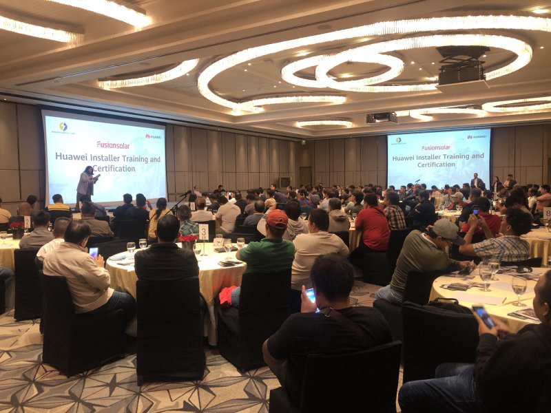 Davao Shines Bright with over 150 attendees at the Huawei Installer Certification Program
