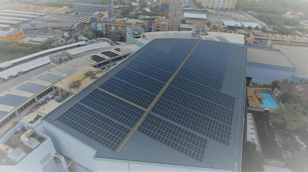 Proyecto de 1,2MWp para Accyse en Robinson Chonburi, Tailandia