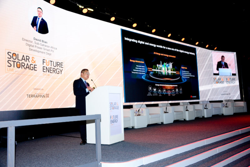 Mr. David Bian, Director of Huawei Digital Power Sub-Saharan Africa, Smart PV Development Department