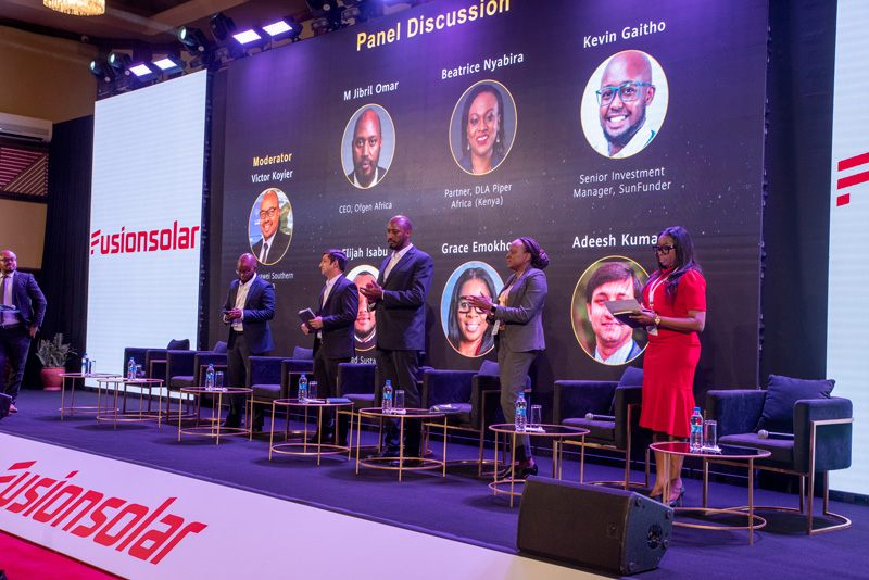 Panelists at the Pan African BESS Summit 2023