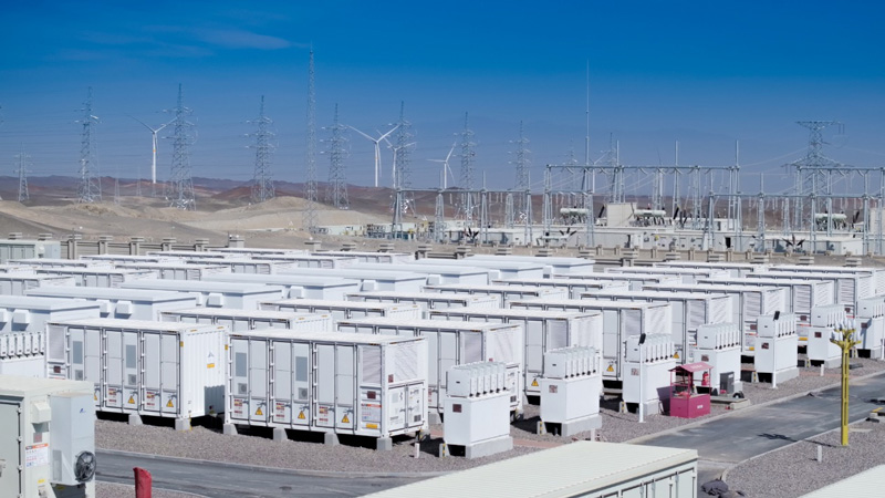 新疆哈密华润咸水泉电站25MW/100MWh构网型储能项目