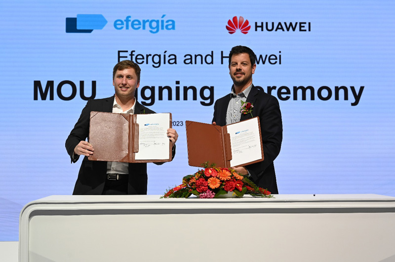 Efergía与华为数字能源MOU签约仪式