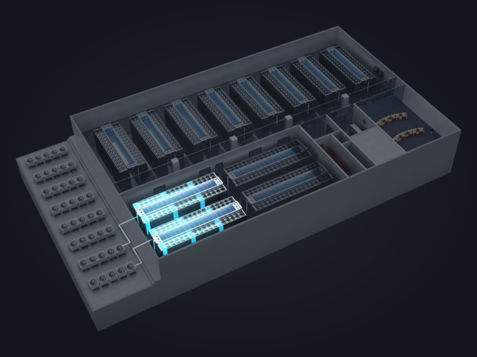 Dual-purpose link,  continuous cooling