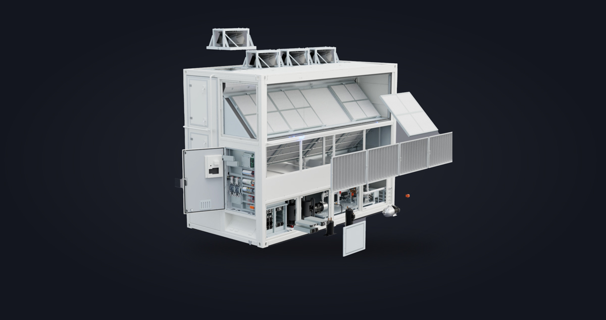 Integrated architecture, fast installation