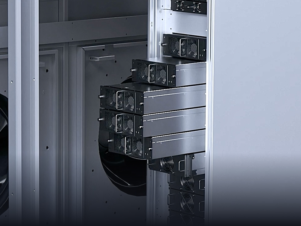 Hot-swap maintenance, higher efficiency