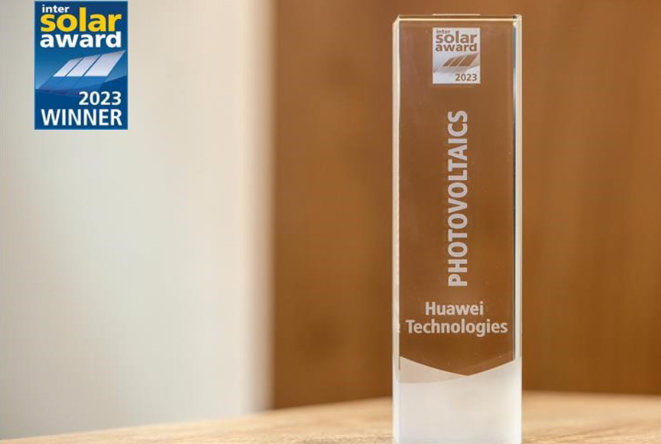 L'inverter fotovoltaico intelligente SUN2000-330KTL FusionSolar vince il Premio Intersolar