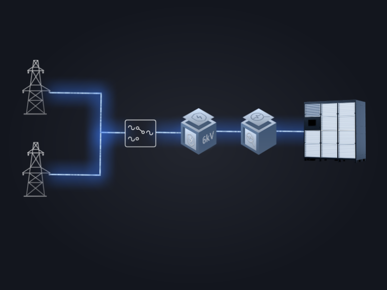 Dual inputs, reliable power supply