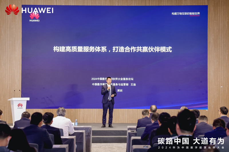 华为数字能源中国区副总裁王迪