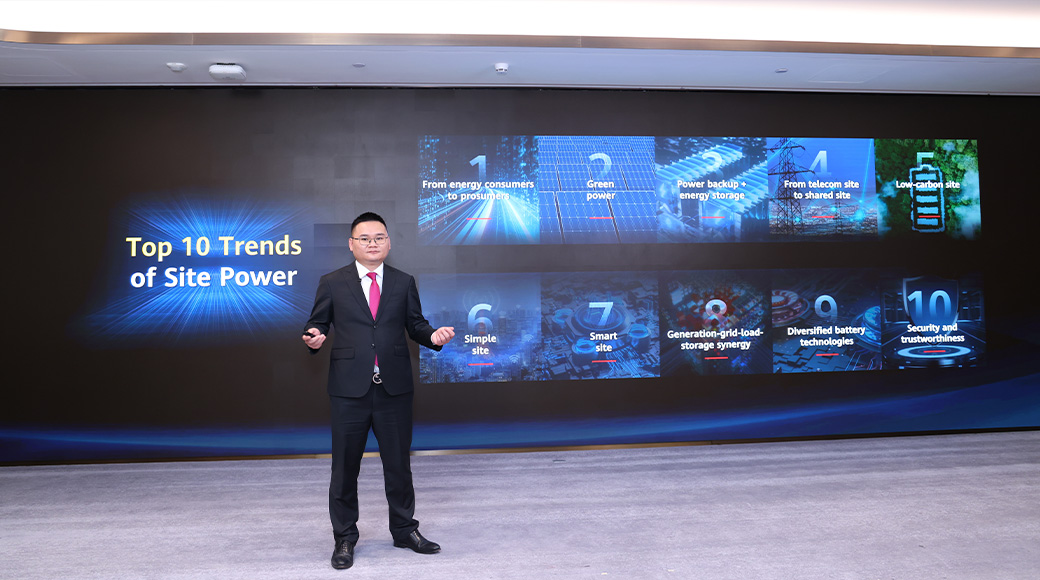 Operators' Energy Transition | Huawei Unveils Top 10 Trends of Site Power 2024