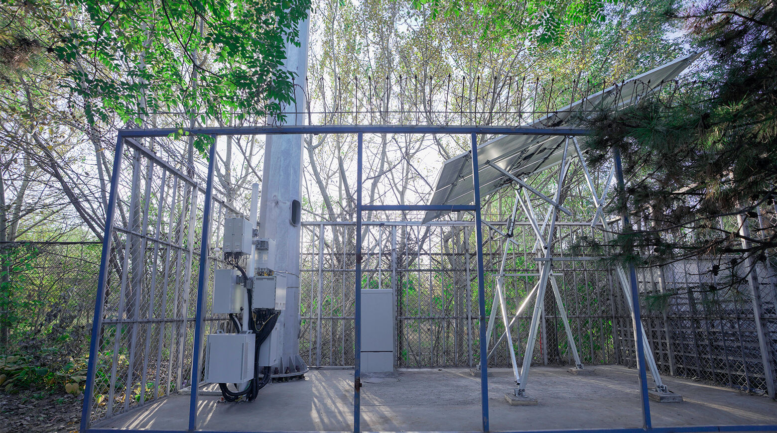 One Site One Blade Solution to Replace Indoor Room with Pole in China