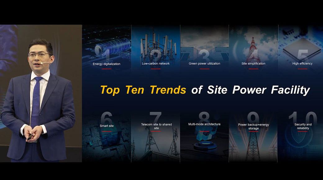 Huawei Unveils Top 10 Site Power Trends